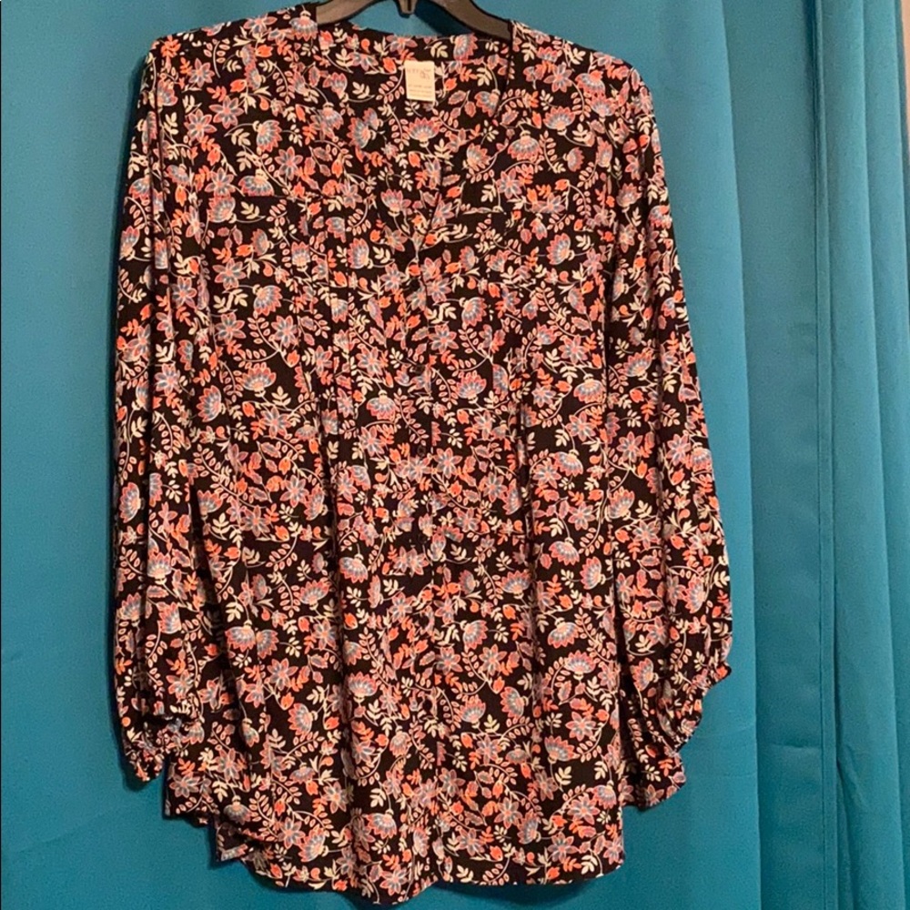 Terra & Sky Colorful Tunic Top